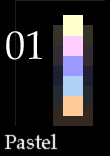 menu Pastel